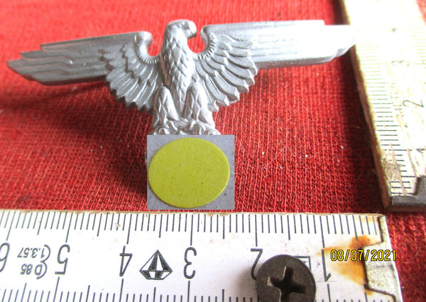SS Adler RZM M1/72 für Schirmmütze – Original mit 2 Splinten | WWII Militaria