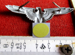 SS Adler RZM M1/72 für Schirmmütze – Original mit 2 Splinten | WWII Militaria