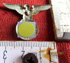 NSDAP Partei-Adler in Gold für Schirmmütze – Repro/Museumsanfertigung | WWII