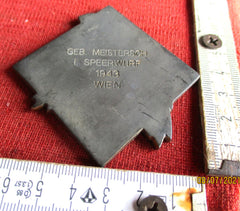 HJ Gebietsmeisterschaft Speerwurf 1943 Wien – Seltene Plakette Original | Hitlerjugend