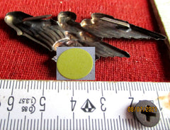 RLB Adler für Schirmmütze aus Messing – Reichsluftschutzbund Original | WWII