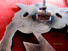 Badge de combat terrestre de la Luftwaffe – C.E. Juncker Berlin LDO L/12 | Rare, Original Seconde Guerre Mondiale