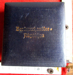 Luftwaffe Beobachterabzeichen im Etui – W. Deumer Lüdenscheid | Seltenes Original WWII