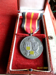 Spanien-Medaille der Blauen Division im Etui – División Azul | Original WWII