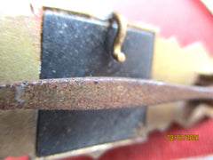 Nahkampfspange in Gold im Etui – Frühe Souval Wien Fertigung | Repro/Museumsanfertigung WWII