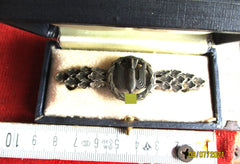 Frontflugspange für Kampfflieger in Silber im Etui – Souval, Top Sammleranfertigung 1950er–70er | WWII