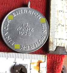 Medaille 13. März 1938 – Ostmark-Medaille Anschluss Österreich | Original Wehrmacht WWII