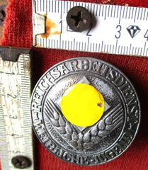 RAD Maidenbrosche in Silber für Arbeitsmaiden – RZM-gepunzt | Weibliche Jugend Original WWII