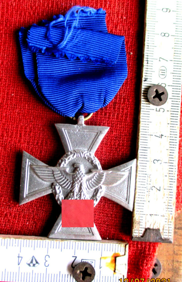 Polizei-Dienstauszeichnung – 2. Stufe (18 Jahre) am Band, 1938