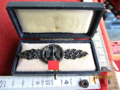Air Force – Operational Flying Clasp for Fighters in Silver, Tombac, with Case (Original)