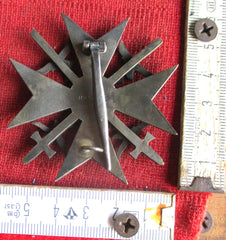 Croix d'Espagne en argent – Légion Condor, étui LDO, marqué du fabricant