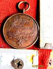 Spanien – Medaille der Blauen Division | Ostfront 1941–1943 | Originalstück
