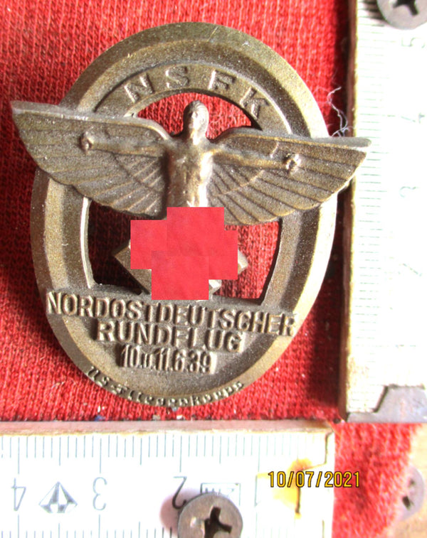 NSFK Nordostdeutscher Rundflug 1939 – Orden an Nadel | NS-Fliegerkorps