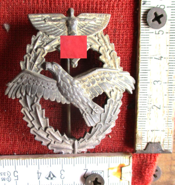 NSFK Pilot Badge for Motorized Aircraft with Member Number (Original)