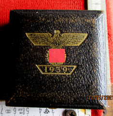 leeres Etui Wiederholungsspange eisernes Kreuz 1. Klasse 1939 Ek1