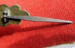 NAHKAMPFSPANGE, in BRONZE MIT zugehöriger Verleihungsschachtel L43 SCHACHTEL frühe qualitätvolle Fertigung der Firma F.W. Assmann Söhne, Lüdenscheid aus einem alten Händlerbestand