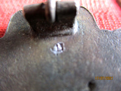 Wehrmacht Orden InfanterieSturmabzeichen, in SILBER MIT zugehöriger Verleihungsschachtel L43 SCHACHTEL frühe qualitätvolle Fertigung der Firma