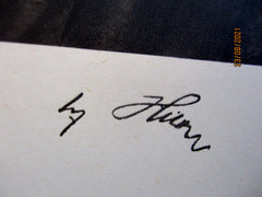 Adolf Hitler – Portraitfoto mit Unterschrift, 27 × 20 cm, Original