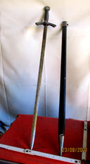 SS-Wiking Degen für SS-Unterführer – 5. SS-Panzer-Division, Stahlklinge verchromt, 101 cm