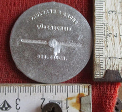 Gau Westfalen Nord altes Abzeichen Medaille Hitlers Dank WHW 1934 zum Basteln