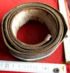 Wehrmacht altes Leder Koppel 110 cm aus einem alten Händlerbestand
