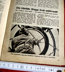Luftwaffe Zeitung Drauf und Dran Unsere Luftwaffe am Feind. Kleine Kriegshefte Nr. 2&nbsp; Berlin, Zentralverlag der NSDAP, Franz Eher Nachf., 1940.&nbsp;