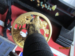 Ninja Schwert Schwerter Set - Katana Schwert Echt, Wakizashi, Tanto - Samurai Schwert aus Stahl - Samurai Schwerter als Deko - Japanisches Sword mit Schwertständer -