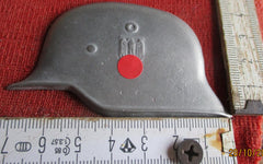Stahlhelm Plakette mit HK – Sammlerfertigung Souval (Art.-Nr. 35.736)