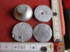 5 Stück Stempel Poststempel aus Metall zur Dekoration oder Vitrine zum basteln Sammlerfertigung Souval