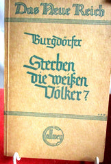 Buch „Sterben die weißen Völker?“ – Burgdörfer, NSDAP-Rassenpolitik 1934 | Art.-Nr. 35.916