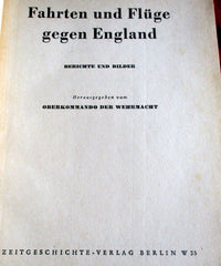 Buch Fotos Fahrten und Flüge gegen England - Berichte und Bilder ·