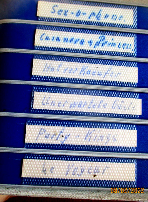 Vintage Porno Super 8 Sex Film 6 Filme in Box ? Meter
