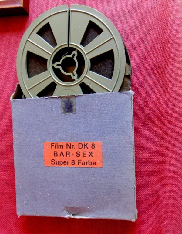 Vintage Porno Super 8 Sex Film DK 8 BAR SEX ? Meter