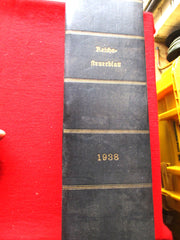 Reichssteuerblatt Jahrgang 1938 mit HK