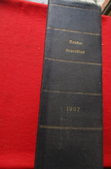 Reichssteuerblatt Jahrgang 1937 mit HK