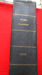 Reichssteuerblatt Jahrgang 1939 mit HK