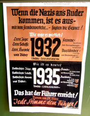 NSDAP Propaganda Wahlplakat Plakat Maße ca 60x39 cm Reproduktion