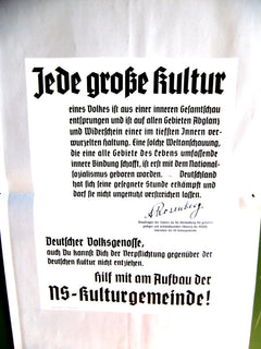 NSDAP Propaganda Wahlplakat Plakat Maße ca 60x39 cm Reproduktion
