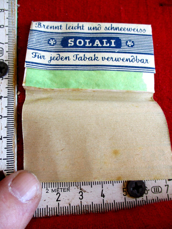 Wehrmacht SOLALI Zigarettenpapier Front III. Reich Werbung