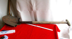 1 Tiger Panzer Schaufel Panzerschaufel zum aufschnallen Länge ca. 90 x 24 cm