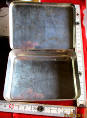 Freikorps Jung-Wehrwolf Wehr Heil Tabakdose Graben-Arbeit Reservisten Maße ca 11x8x3 cm  aus einem alten Händlerbestand