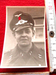 NSFK Wehrmacht Pilot Luftwaffe aus 1941 Rückseite beschrieben