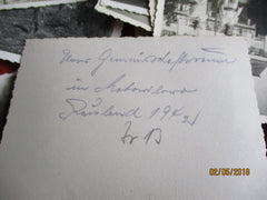 Wehrmacht Krim Russland 51 Fotos zum Teil rückseitig beschrieben