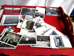 22 Fotos Wehrmacht 2.WK 22.ID Infanterie-Division Bremen zum Teil rückseitig beschrieben
