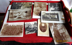 9 Fotos 1.WK AK Infanterie-Regiment Bremen 1. Hanseatisches Nr. 75-1.WK Front Leben zum Teil CDV rückseitig beschrieben