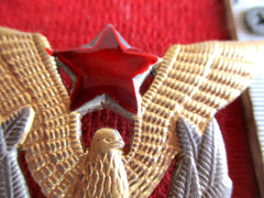 Bulgarien Luftwaffe 2. WK Orden Abzeichen Wehrmacht Flugzeugführer 1940-1944 Beobachter 1940-1944 Kampfpilot Buntmetall