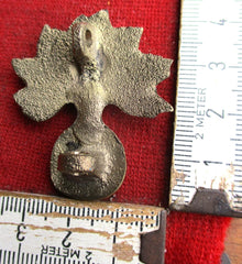 Sturm-Pionier Abzeichen Preussen Grenadiermütze Mineure Bergmann Pioniere Artillerie Repro France Belgique&nbsp; Material: massiv Messing