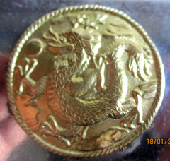 Marine Seebataillion Kolonien China Boxer Aufstand Tabakdose Graben-Arbeit Reservisten Maße ca 11x8x3 cm Kaiserreich aus einem alten Händlerbestand