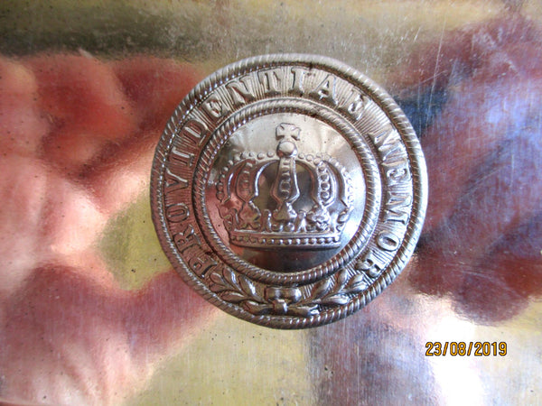 alte Tabakdose Graben-Arbeit Reservisten Maße ca 11x8x3 cm 1.WK Kaiserreich Gott mit Uns aus einem alten Händlerbestand