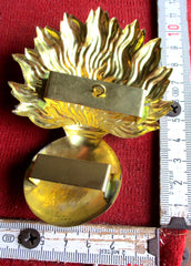 Sturm-Pionier Preussen Grenadiermütze großes Abzeichen Mineure Bergmann Pioniere France Belgique Repro